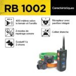 Collier De Reperage 2 Chiens Dogtra Rb 1002 – Image 5